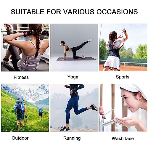 Non-Slip Yoga Headbands for Women - Sweat-Absorbing & Comfortable