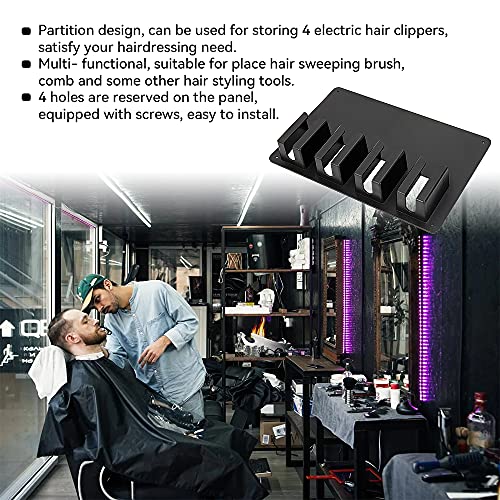 Clipper Holders for Barbers - Wall-Mounted Hair Trimmer Organizer