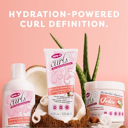 Dippity-Do Girls With Curls Coconut Curl Gelee Duo - 2 Pack
