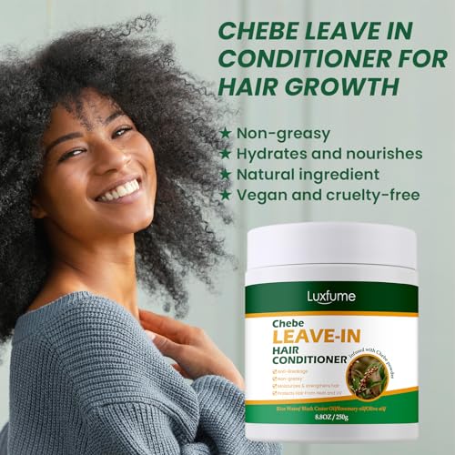 Luxfume Chebe Leave-In Conditioner for Hair Growth, 8.8 Oz
