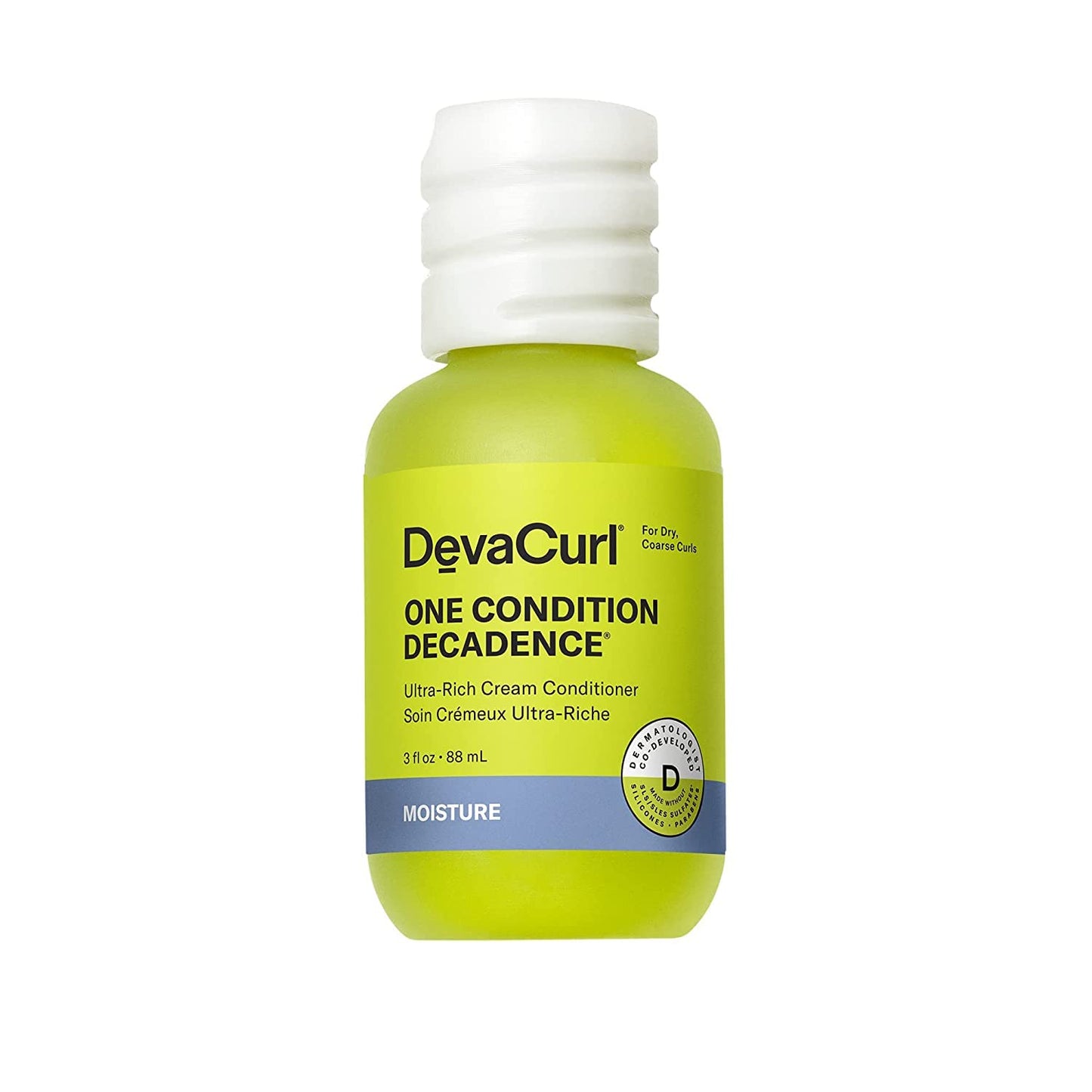 DevaCurl One Condition Decadence Cream Conditioner - Ultra-Rich Formula | Fights Tangles & Controls Frizz