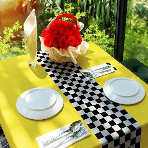 Racing Car Birthday Party Tablecloths - 3 Pack, 54x108 in