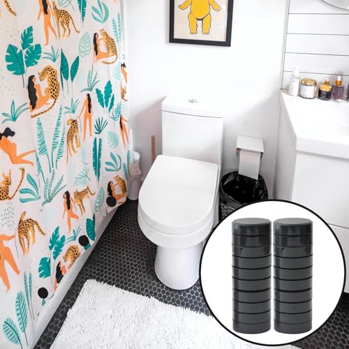 ZYNERY 18 Pcs Magnetic Shower Curtain Weights - Waterproof & Durable