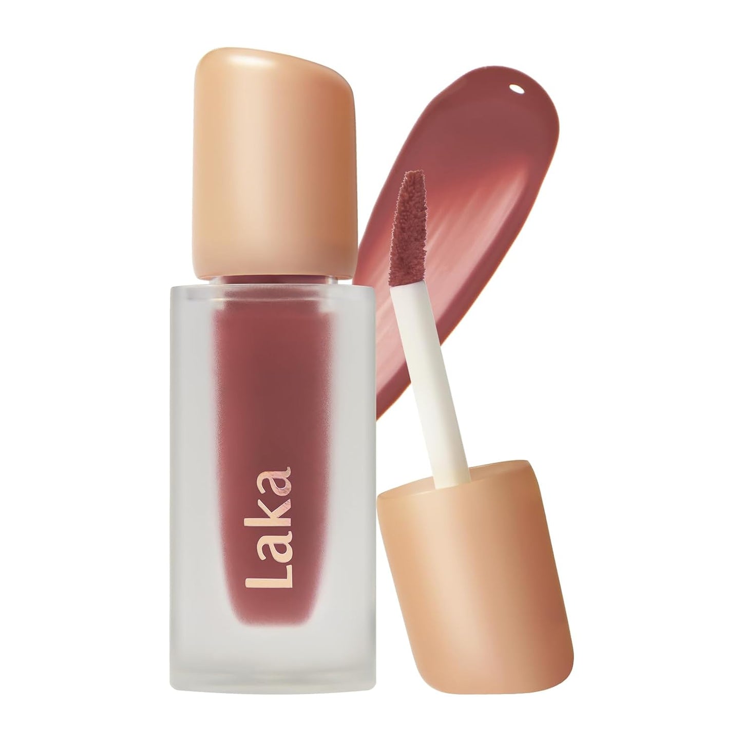 Fruity Glam Tint Lip Stain - Hydrating, Lightweight, Buildable Color | K-Beauty #101 Joyful, 4.5g/0.15oz