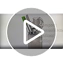 Stainless Steel Utensil Holder - 4.6'' High Small Crock