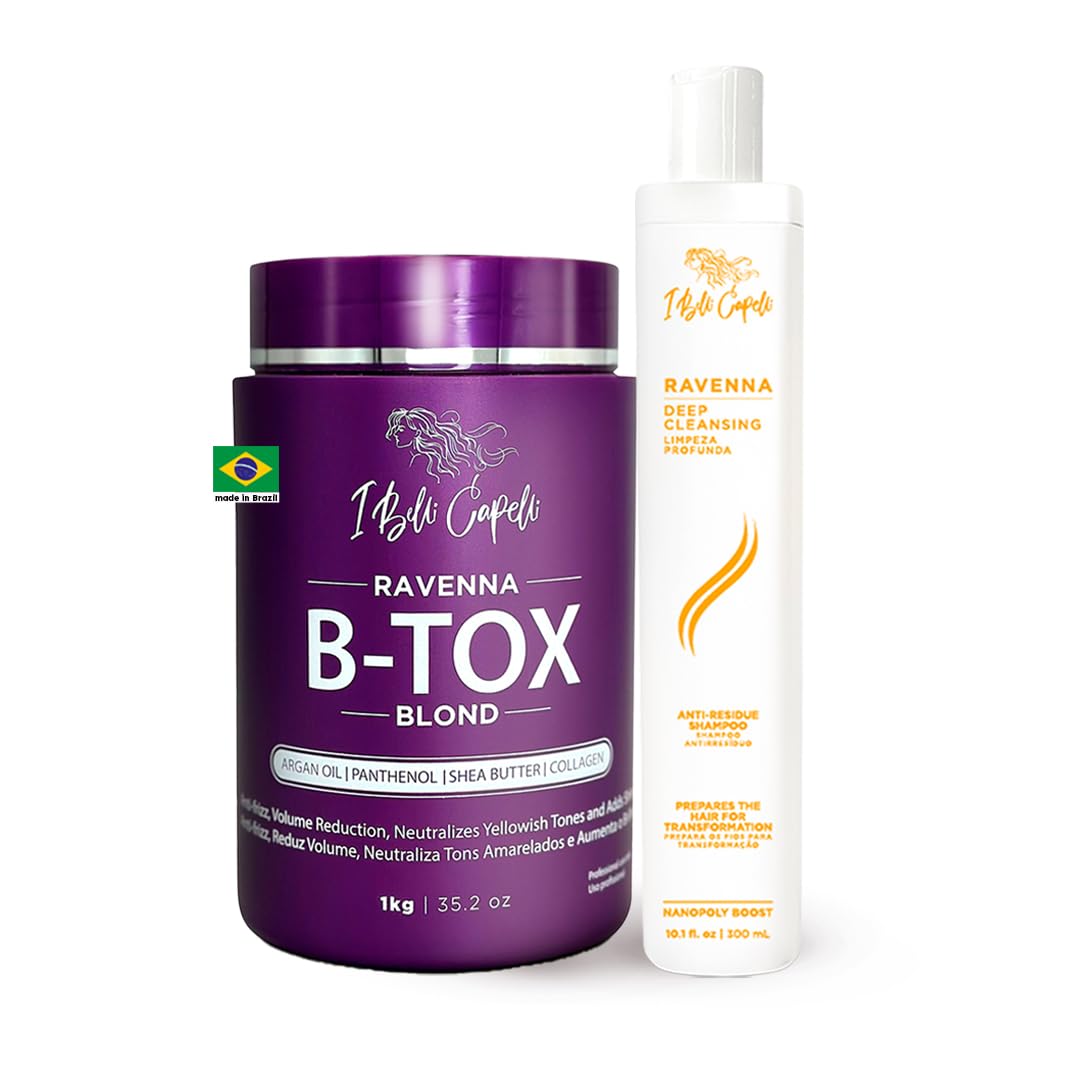 B-tox Conditioner with Keratin, Biotin, Argan, Coconut, Jojoba, Olive, Shea and Cocoa Butter Oils, Free of Silicone and GMO - 1 bottle