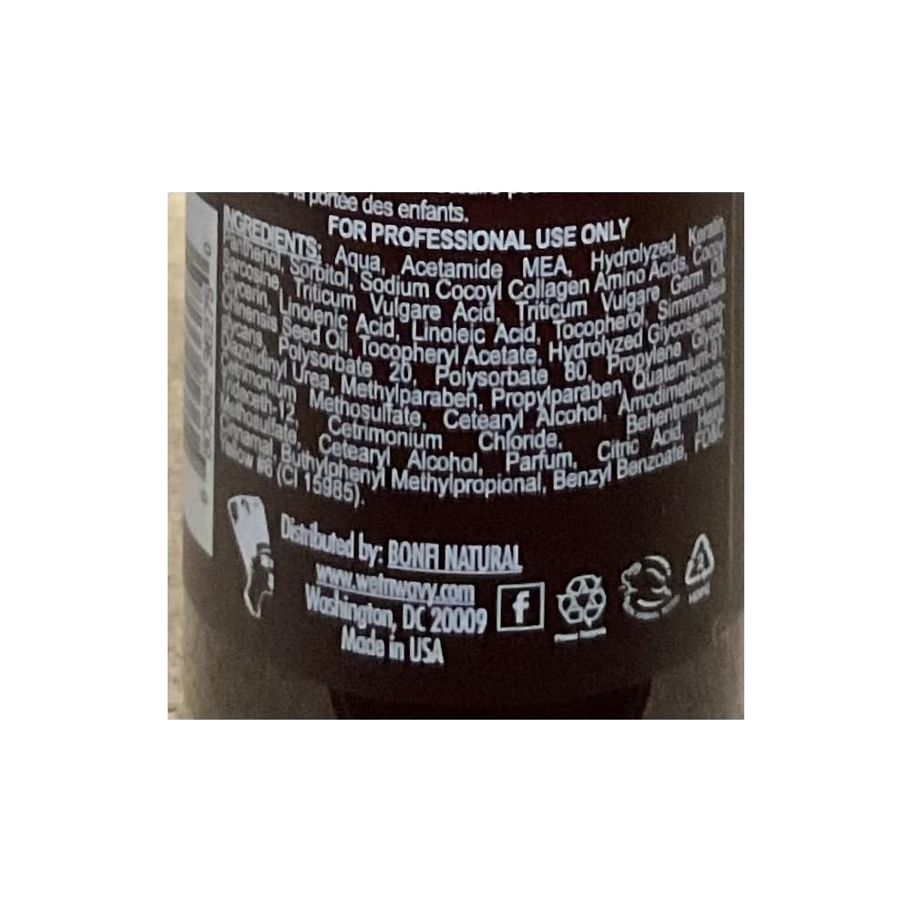 leebeauty.com Bonfi Natural Oil Free Wig Shine Detangler and Cuticle Sealer helps to lay down hair Cuticles UV Protector and Keratin For Dull/Dry human and synthetic hair (237 mL/ 8 Fl oz)