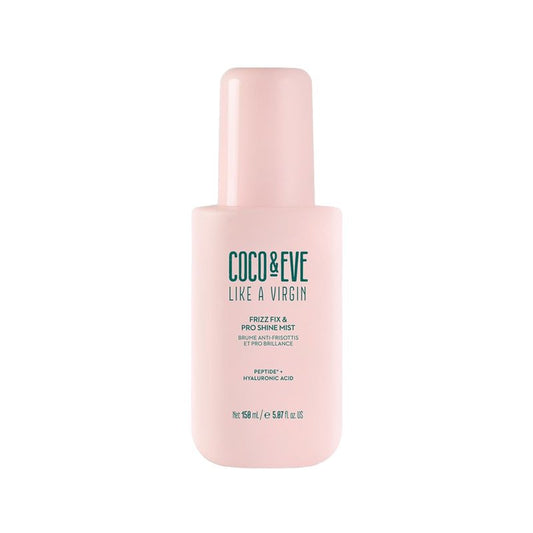 Coco & Eve Like A Virgin Frizz Fix & Pro Shine Mist - 72H Frizz Control & Instant Shine | Lightweight Heat Protectant | Moisturizing, Detangling Spray | For Damaged Hair & All Hair Types (5.07 fl oz)