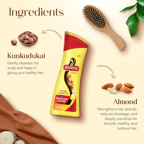 Meera Strong & Healthy Hair Shampoo 180ml | Nourishing & Revitalizing