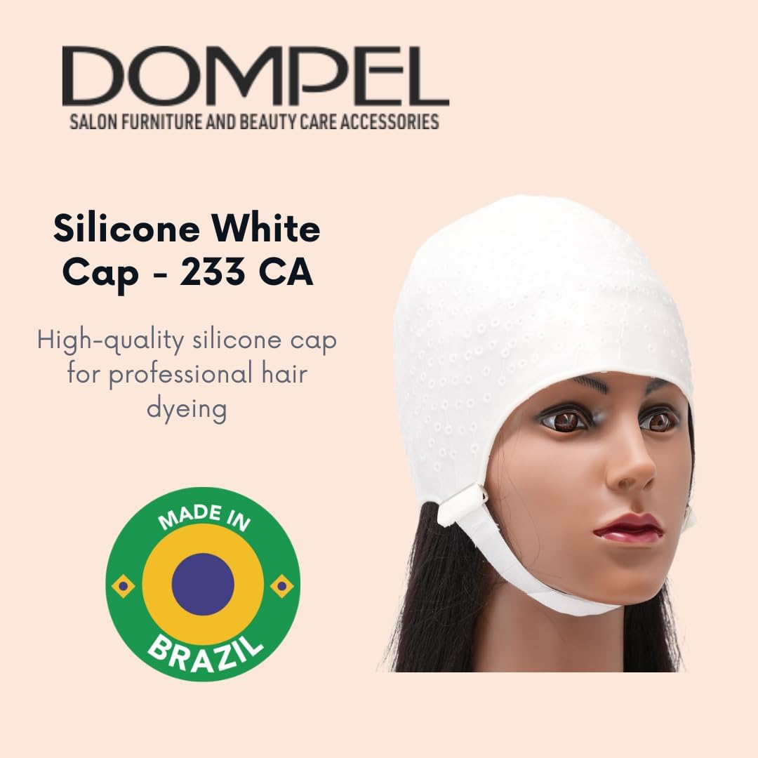 Silicone Highlight Hair Cap - Reusable Professional Cap for Hair Dyeing | Model 233 CA 1 UND