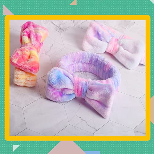 WSYUB Spa Headband Set - Soft Microfiber Makeup & Skincare Bands