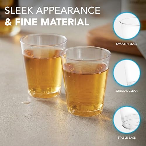 Party Essentials 200-Count Disposable 1.5-Ounce Shot Glasses