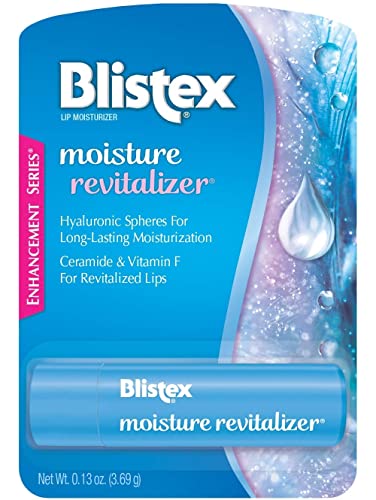 Blistex Moisture Revitalizer Lip Balm with Ceramides & Hyaluronic - 2 Pack