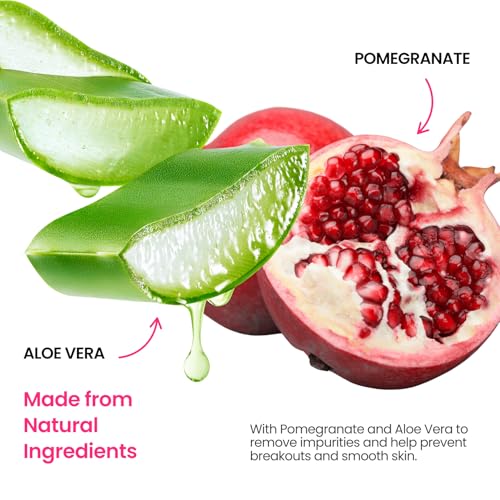 Natural Pomegranate Body Scrub – Exfoliating Vegan Formula for Smooth Skin