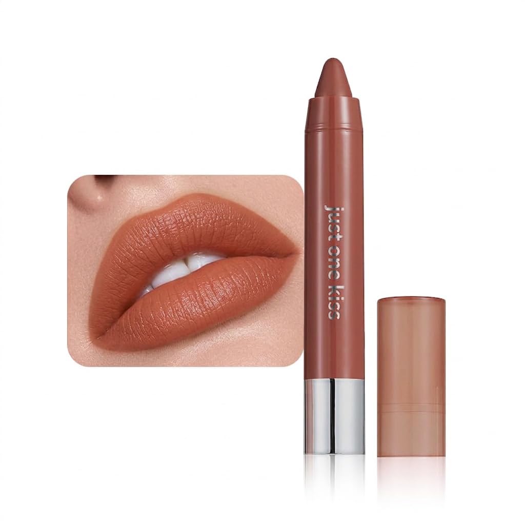 Hydrating Cream Lipstick - Maroon Lip Crayon for Women | Moisturizing, Smooth Application, Natural Finish, 06