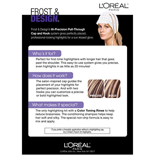 L'Oreal Paris Frost and Design Cap Highlights Kit for Long Hair - H85 Champagne