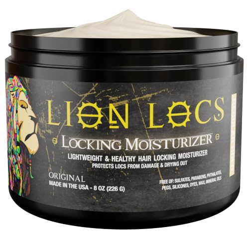 Lion Locs Regular Dreadlock Locking Gel for Retwists | No Buildup