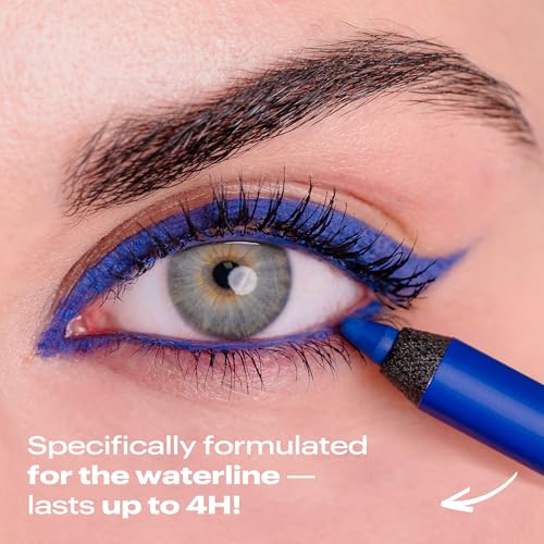 Annabelle Waterline Matte Kohl Eyeliner Pencil - Blackest Black, Waterproof, Long-Lasting