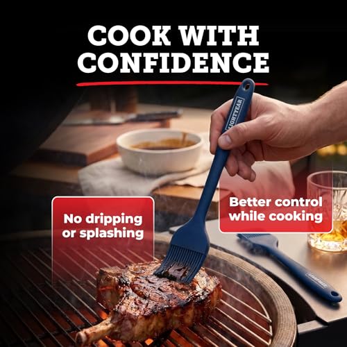 Lightyear Silicone Basting Brush for Grilling and Baking