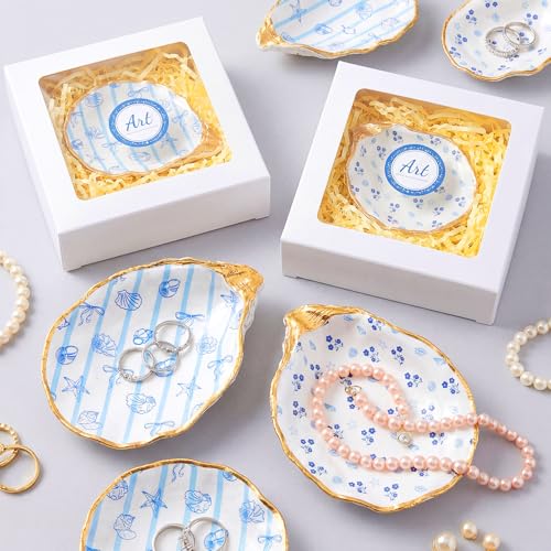 Coastal Napkins - 80 Pcs Ocean Blue 2-Ply Decorative Napkins for Parties & Crafts