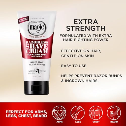 SoftSheen-Carson Extra Strength Razorless Hair Removal Cream - 6 oz (Pack of 2)
