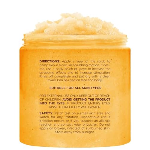 Turmeric Exfoliating Body Spray 200ml ? Gentle Peel Spray for Removing Dead Skin Buildup and Improving Rough Skin Texture, Suitable for All Skin Types 200ml (2- Pack)