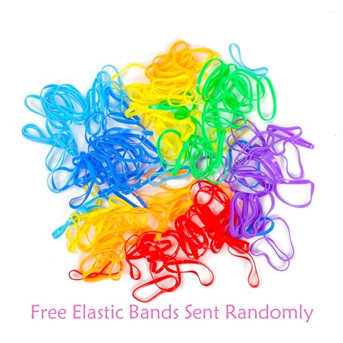 Kids Ponytail Extensions with Beads - Detachable Synthetic Braid for Girls, Protective Hair Accessory