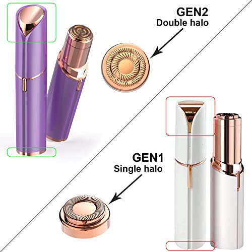 6PCS Replacement Heads for Finishing Touch Flawless Gen 2 Hair Remover