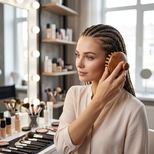 Kauvysaq Loc Brush and Comb Set for Dreads - Professional Hair Styling Tool