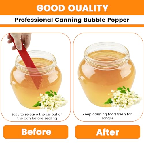 Aifeier ET Canning Tools Kit - Bubble Popper, Lid Lifter & Tongs