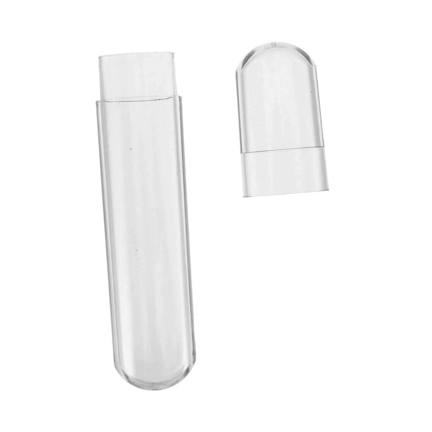 DECORNIJIA Travel Tweezer Case with Storage Tubes and Caps Portable Organizer for Eyelash Extension Tweezers and Craft Supplies Compact and Easy to Clean
