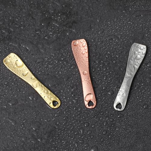 Mini Metal Cosmetic Lotion Spatula Pack for Face Mask & Cream Application