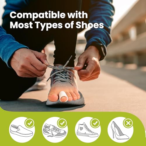 Bukihome Silicone Toe Protector Sleeves - 24 Pack for Pain Relief