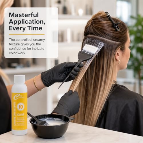 COLOR CAPTURE Toning Hair Color Developer 4 oz | Gentle, No-Drip Hair Toner & Softener