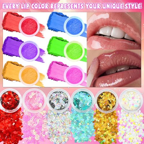 WhizToys 74PCS DIY Lip Gloss Making Kit - Complete Handmade Makeup Set