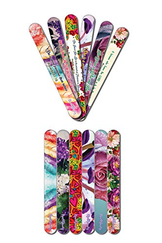 Christian Emery Board - Virtuous Woman 24-Pack Nail Files by New8Beauty