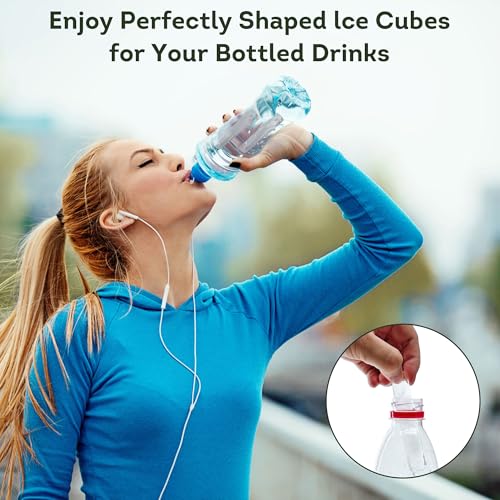 Silicone Ice Cube Tray Set of 4 - BPA-Free, Stackable & Quick Release