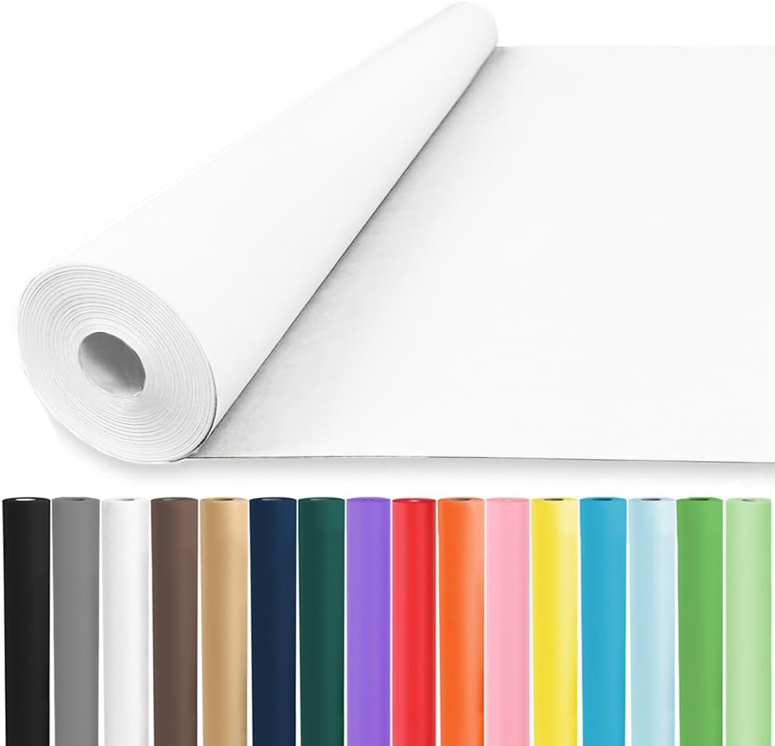 Brown Wrapping Paper Roll - Craft Kraft Packing Paper 17.5"x1200" for Gifts, Arts, & Moving Supplies | 70GSM