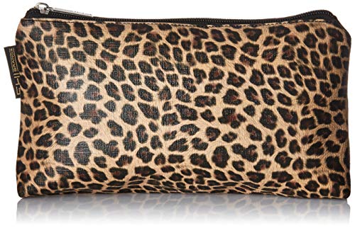 FHI Heat Leopard Carryall Pouch - 2.1 oz Hair Styling Accessory