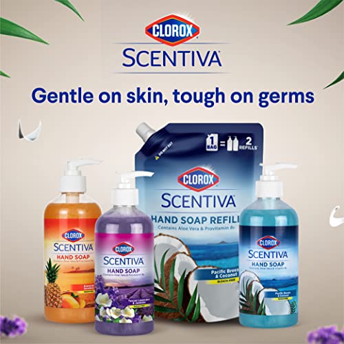 Clorox Scentiva Liquid Hand Soap - Hawaiian Sunshine, 14 Fl Oz