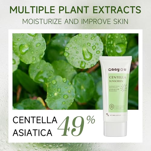 Centella Sunscreen SPF50 PA++++ for Oily Sensitive Skin - Hydrating & Lightweight