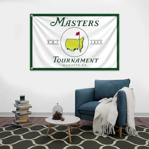 3x5 Ft Double-Sided Golf Flag - Durable Polyester Banner for Room Decor
