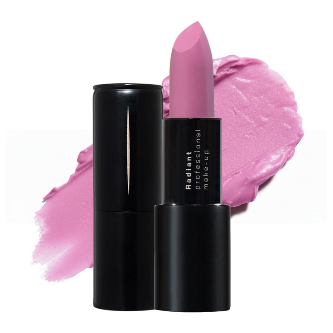 Radiant Professional Glossy Lipstick for Women – Long Lasting, Hydrating Lipstick with Hyaluronic Acid & Natural Polysaccharide, Advanced Care & Moisturising Lip Stick for Women - GL104 DALIA
