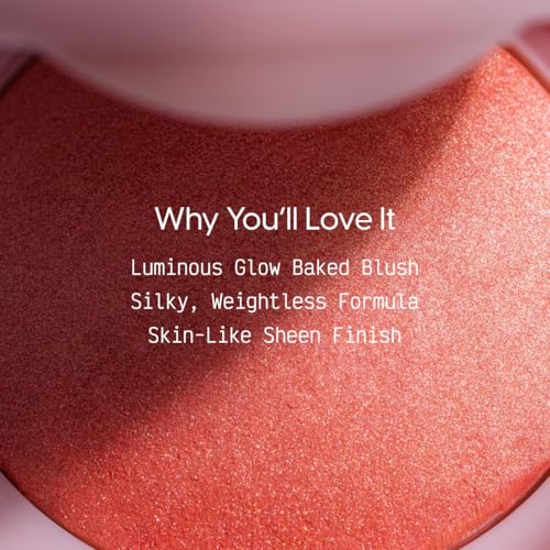 Kara Beauty Baked Blush - Coral Sunset Bloom for Glowy Skin