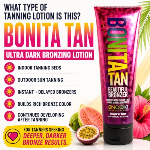 Supre Snooki Bonita Tan Bronzer Lotion for Medium Skin