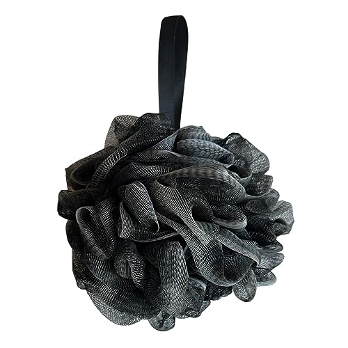 Black Exfoliating Loofah Sponge for Deep Cleansing - 60g