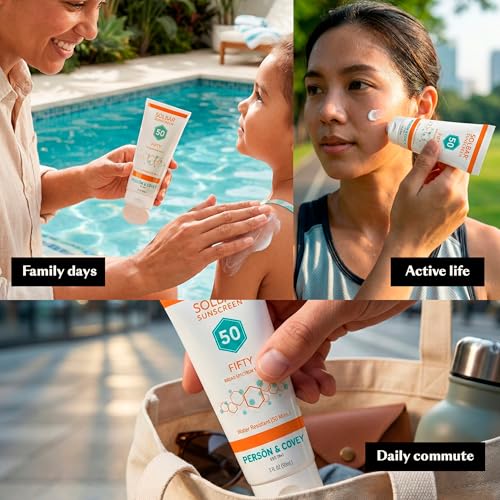 Solbar Fifty SPF 50 Sunscreen - Water-Resistant & Fragrance-Free, 3 Fl. Oz.