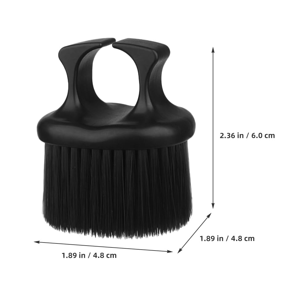 Ipetboom 2Pcs Beard Brush Portable Knuckle Brushes for Men Barber Supplies for Grooming and Styling Durable Material for Flyaway Hair and Beard Care