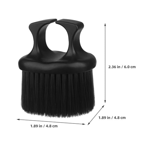 Ipetboom 2Pcs Beard Brush Portable Knuckle Brushes for Men Barber Supplies for Grooming and Styling Durable Material for Flyaway Hair and Beard Care