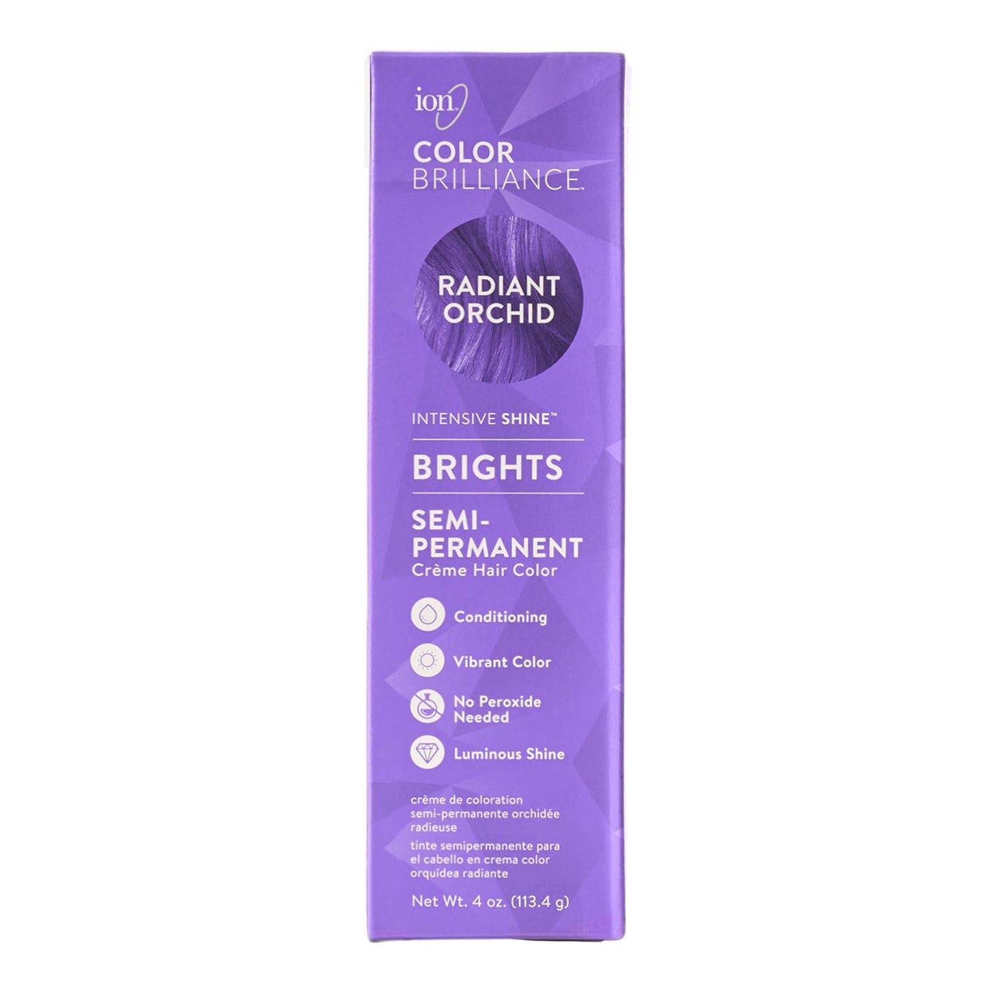 Brights Semi-Permanent Hair Color - Violet Gray | Vibrant, Long-Lasting Shade